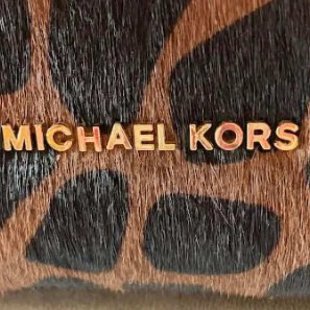 MICHAEL Michael Kors Mercer Gallery Animal Print Bag  OS  NWOT